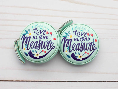 Love Beyond Measure Blue | Measuring Tape