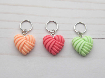 Heart Knots | Stitch Markers Knitting Notions