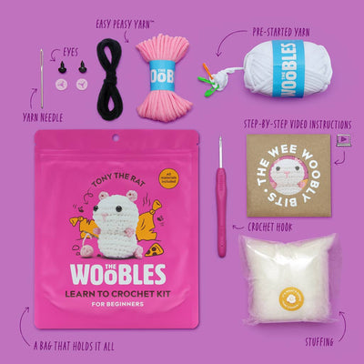 Tony the Rat Crochet Kit