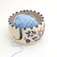 Blue Willow Yarn Bowl, Chinoiserie