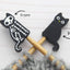 Skeleton Cat Stitch Stoppers