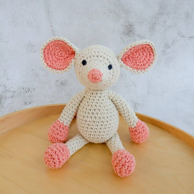 DIY Crochet Kit Monica Mouse