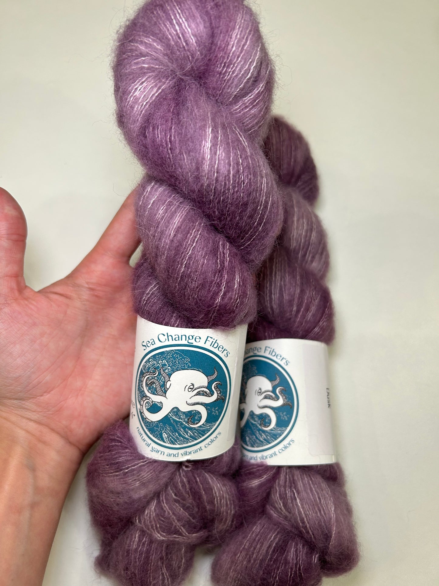 Sea Change Fibers Sea Foam Lace