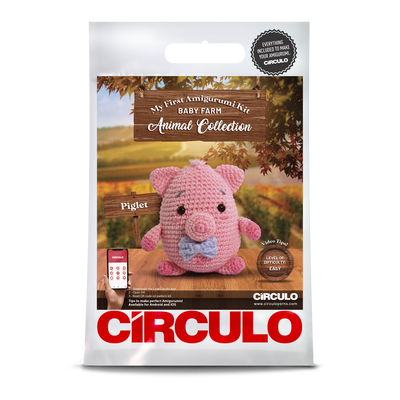 FIRST AMIGURUMI KIT FARM - PIGLET