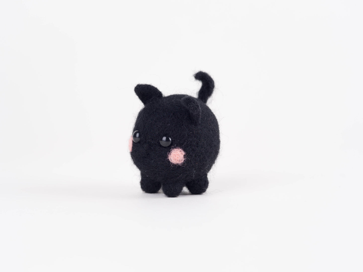 Shadow the Black Cat ✧ Needle Felting Kit