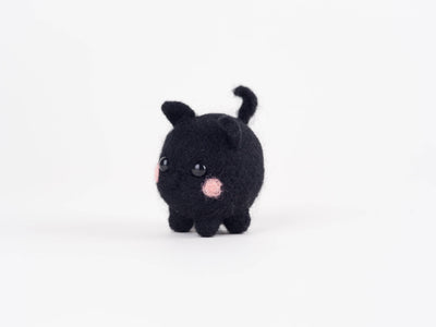 Shadow the Black Cat Needle Felting Kit