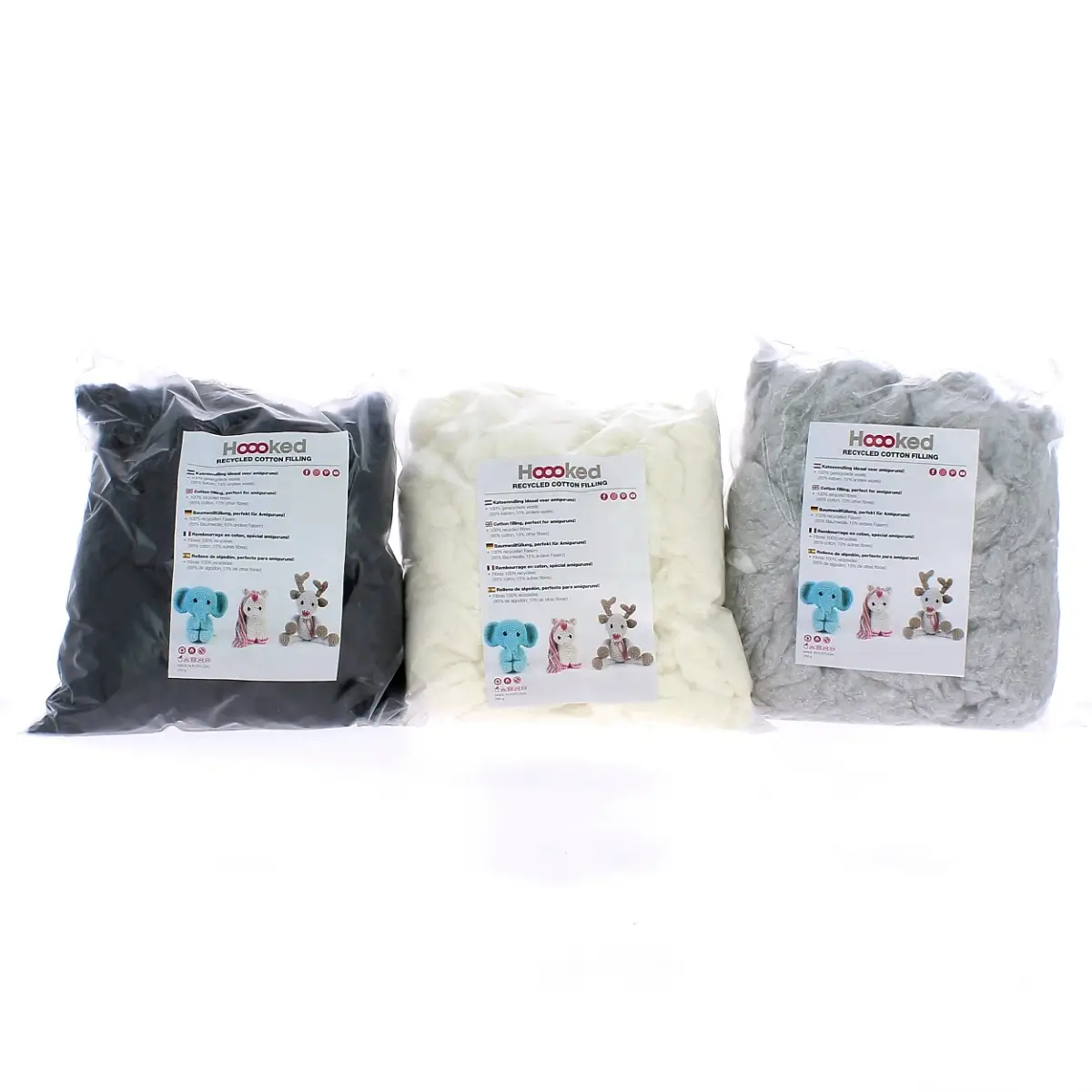 100% Recycled Fluffy Cotton Filling