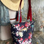 Knitting and Crochet Organizer USA made Project Bag: Spring Night Bon Bucket