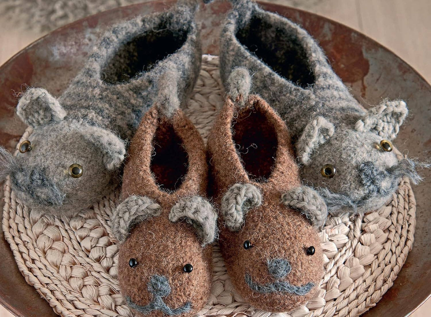 Knitting and Felting Slippers - Learn to Make Cozy Footwear