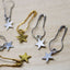 Silver and Gold Stars Stitch Markers, Crochet and Knit Tools