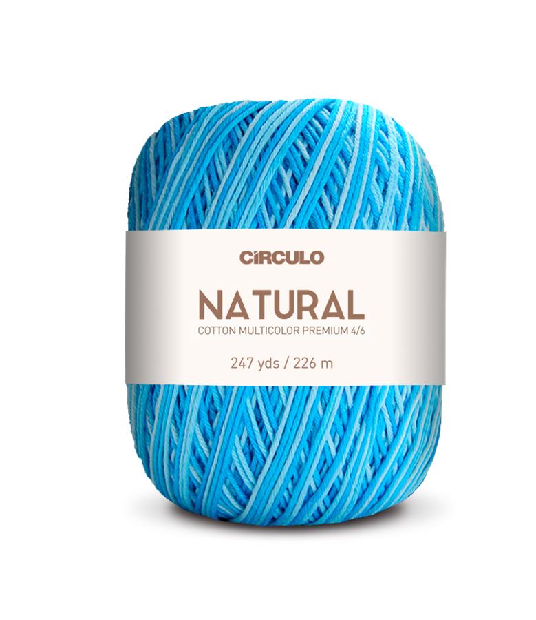 Natural Cotton Multicolor Premium 4/6 100% Brazilian Cotton