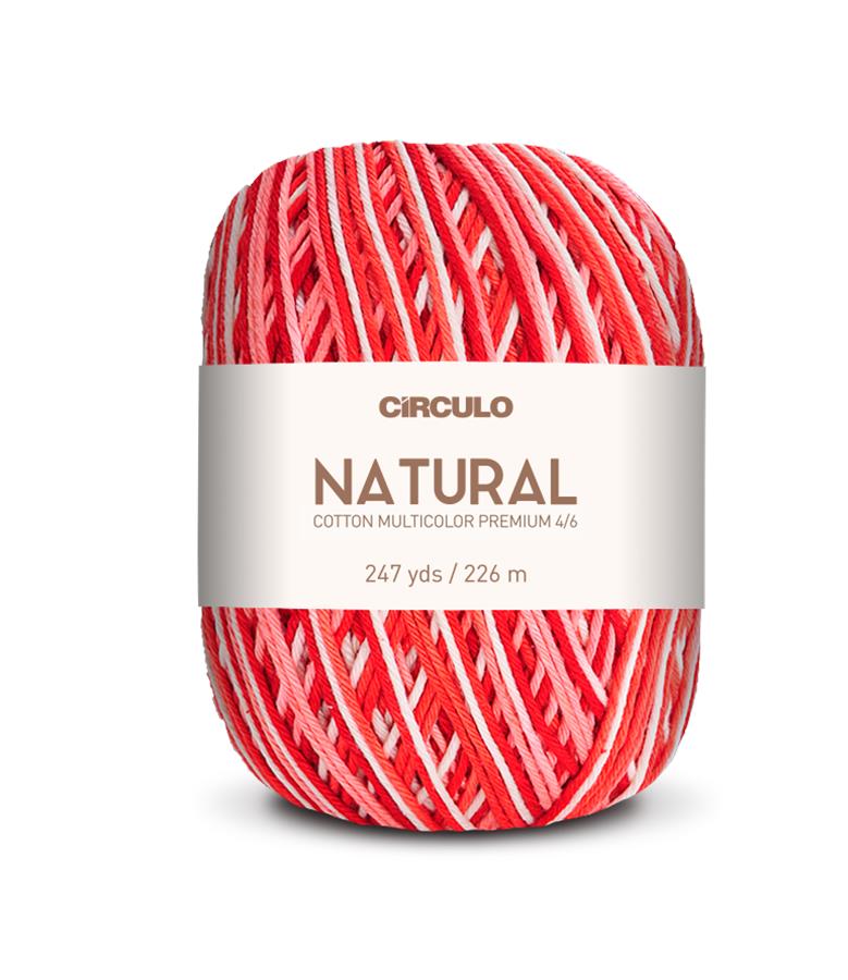 Natural Cotton Multicolor Premium 4/6 100% Brazilian Cotton