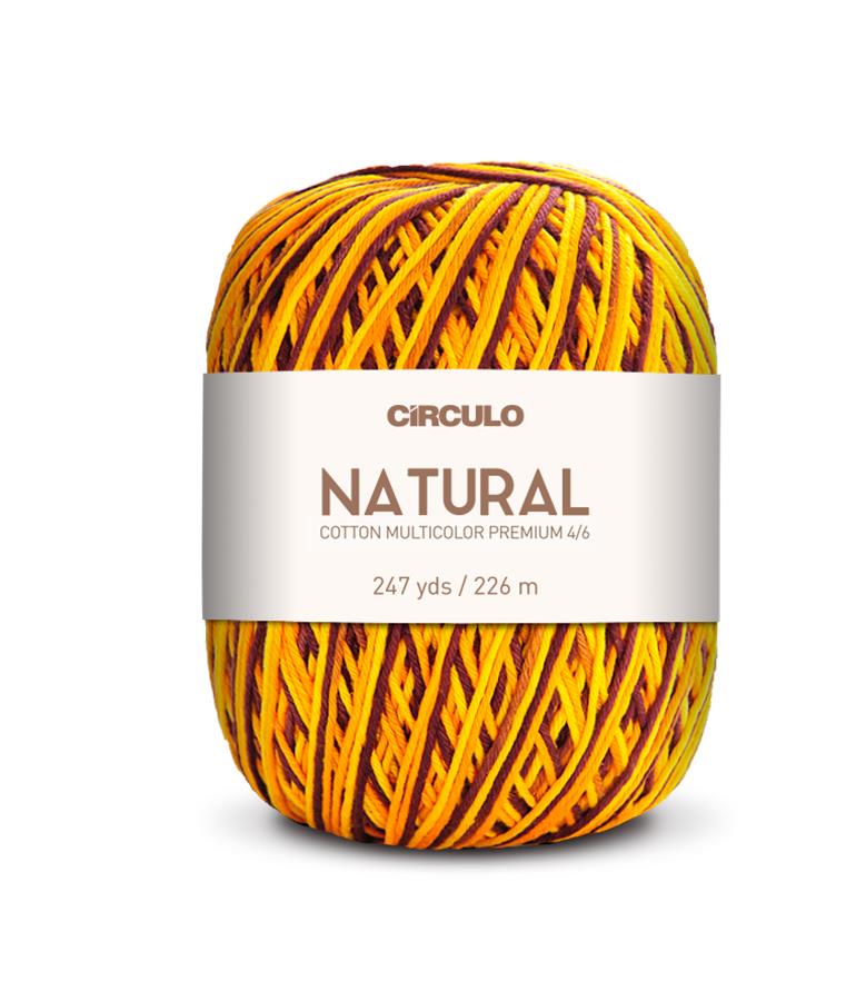 Natural Cotton Multicolor Premium 4/6 100% Brazilian Cotton