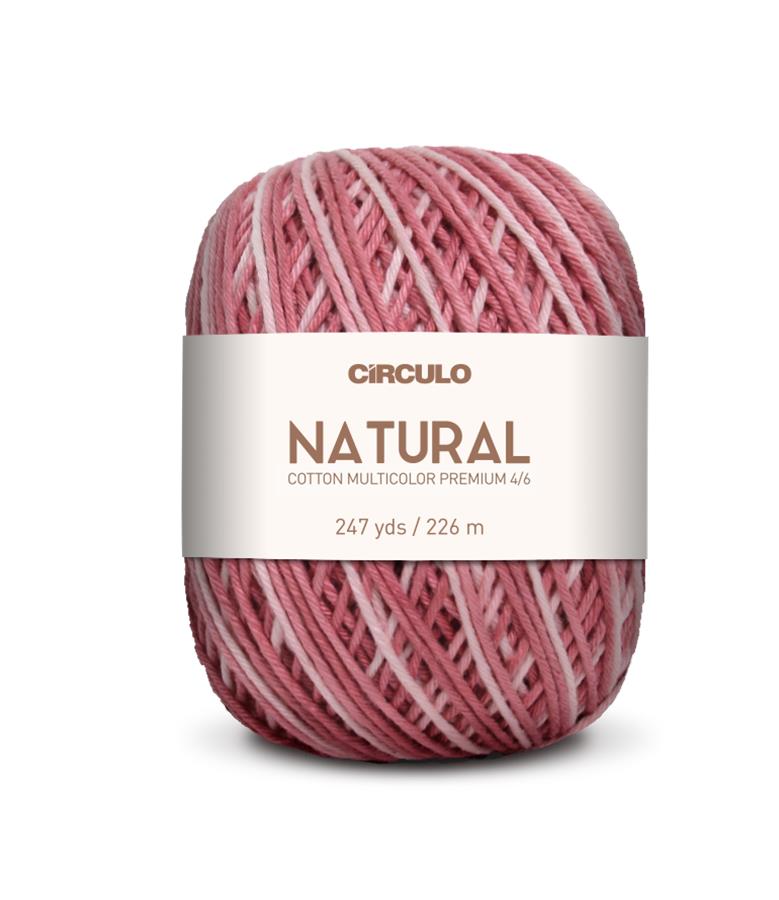 Natural Cotton Multicolor Premium 4/6 100% Brazilian Cotton