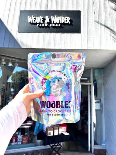 Woobles Billy the Unicorn Beginner Crochet Kit