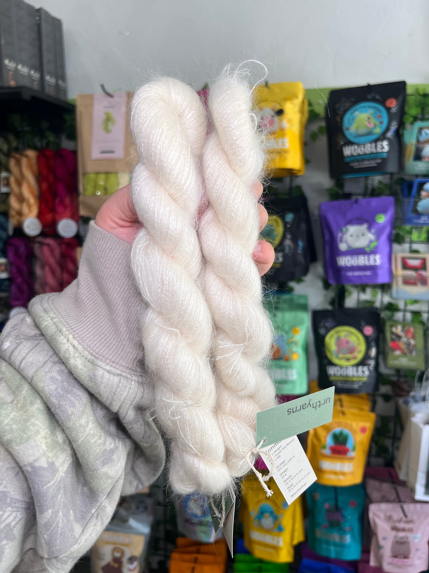 Bonmoher Mohair & Silk Blend Lace Weight