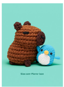 Hugh the Capybara ✧ Crochet Kit