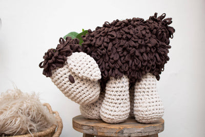 DIY Crochet Kit Sheep Robby