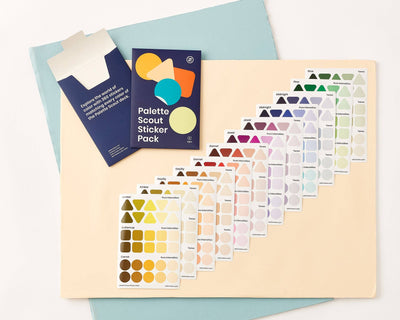 Color Palette Sticker Pack