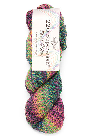 Cascade 220 Superwash Sport Wave (DK Weight) - 100% Superwash Wool