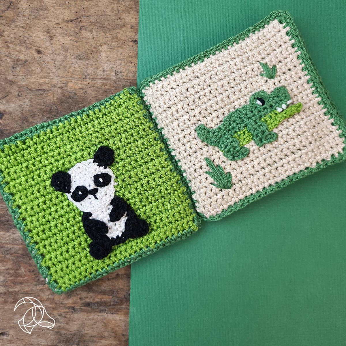 DIY Crochet Kit - Soft Book "Jungle"