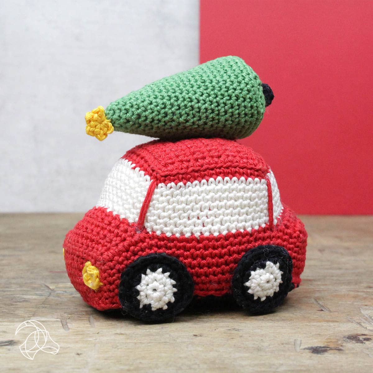 DIY Crochet Kit - Christmas Car – Weave & Wander Yarn Shop