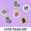 Yarn Lover Pin Badge Set