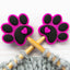 Fuchsia Paw | Stitch Stoppers Knitting Notions