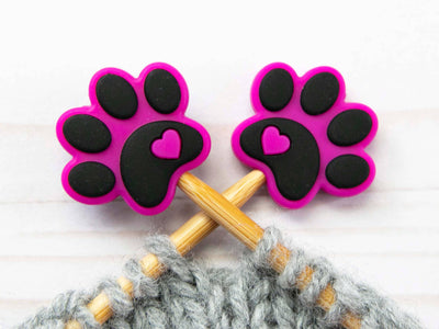 Fuchsia Paw | Stitch Stoppers Knitting Notions