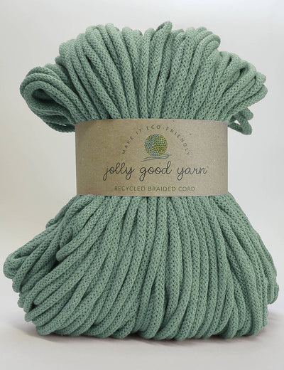 5mm Sidmouth Sea Green recycled cotton macrame cord (100m)