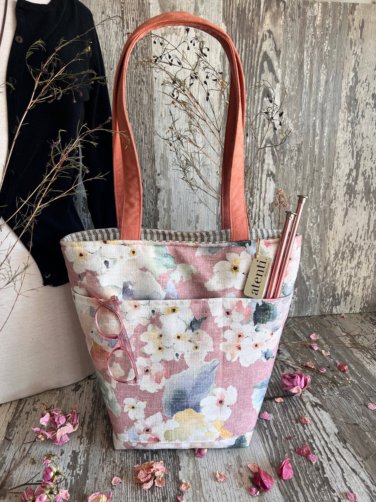 Lillian Bon Bucket, Knitting and Crochet Organizer