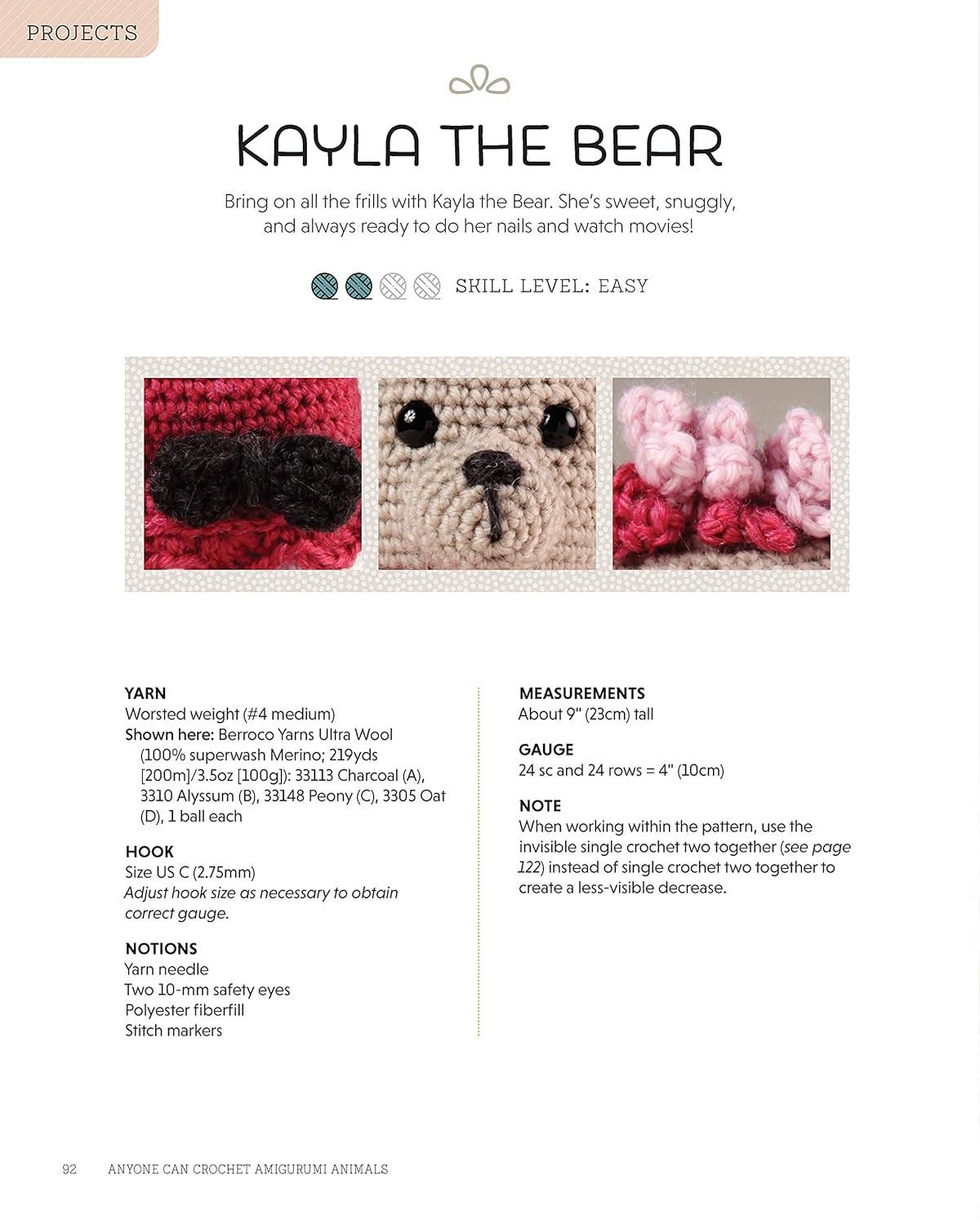 Anyone Can Crochet Amigurumi Animals - Crochet Patterns