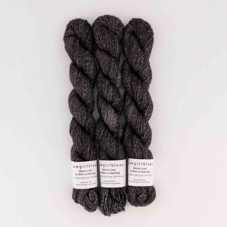 Merino Linen Fingering Weight by cowgirlblues
