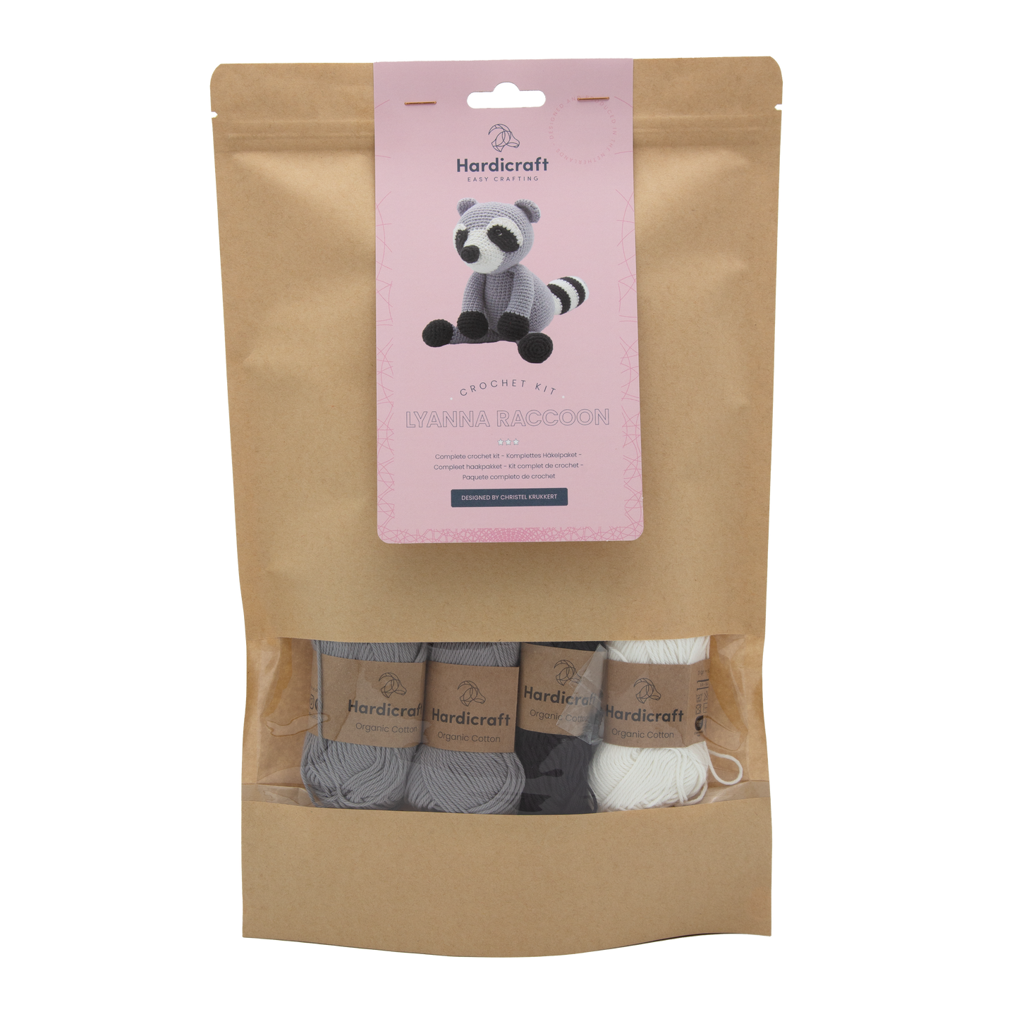 DIY Crochet Kit - Lyanna Raccoon