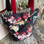 Knitting and Crochet Organizer USA made Project Bag: Spring Night Bon Bucket