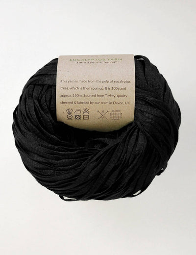 Heavitree Black eco-friendly eucalyptus yarn (150m)