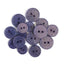 Hydrangea Glitter Buttons