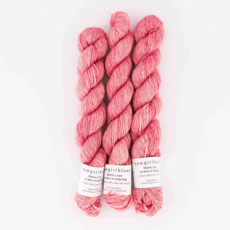 Merino Linen Fingering Weight by cowgirlblues
