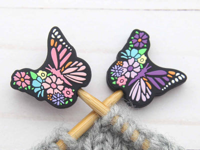Floral Butterfly Stitch Stoppers