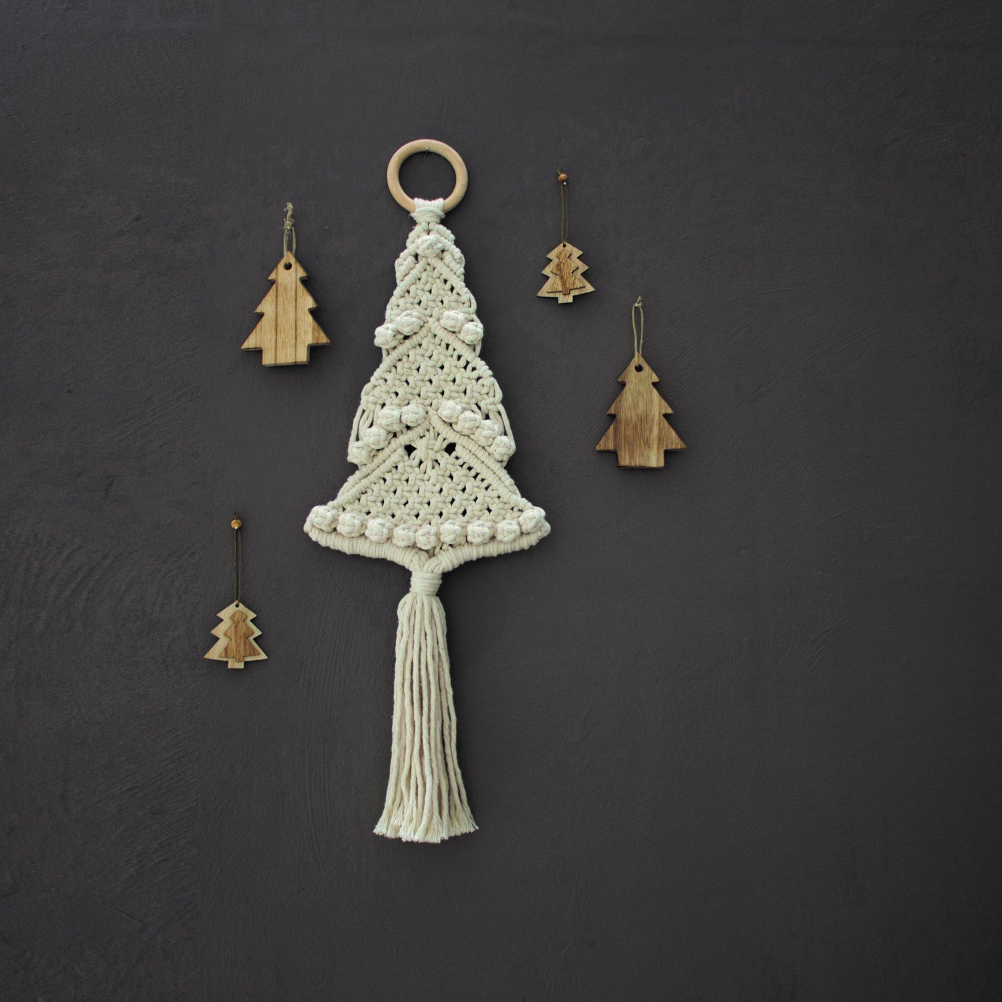 DIY Macramé Kit Wall Hanger Christmas Tree