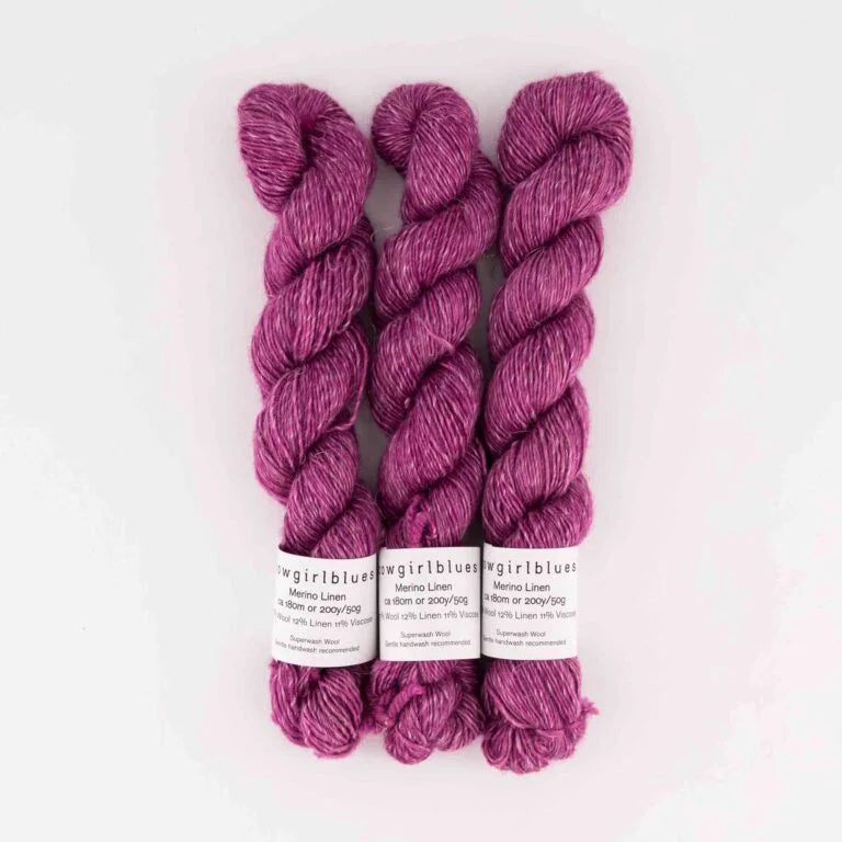 Merino Linen Fingering Weight by cowgirlblues
