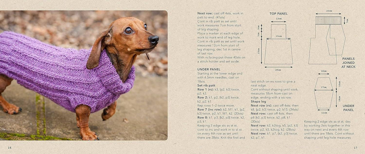 Sweaters for Dogs - 15 Knitting Projects to Keep Your Dog Cozy