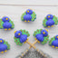 Colorful Peacock Stitch Stoppers