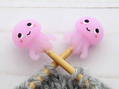 Pink Jellyfish Stitch Stoppers