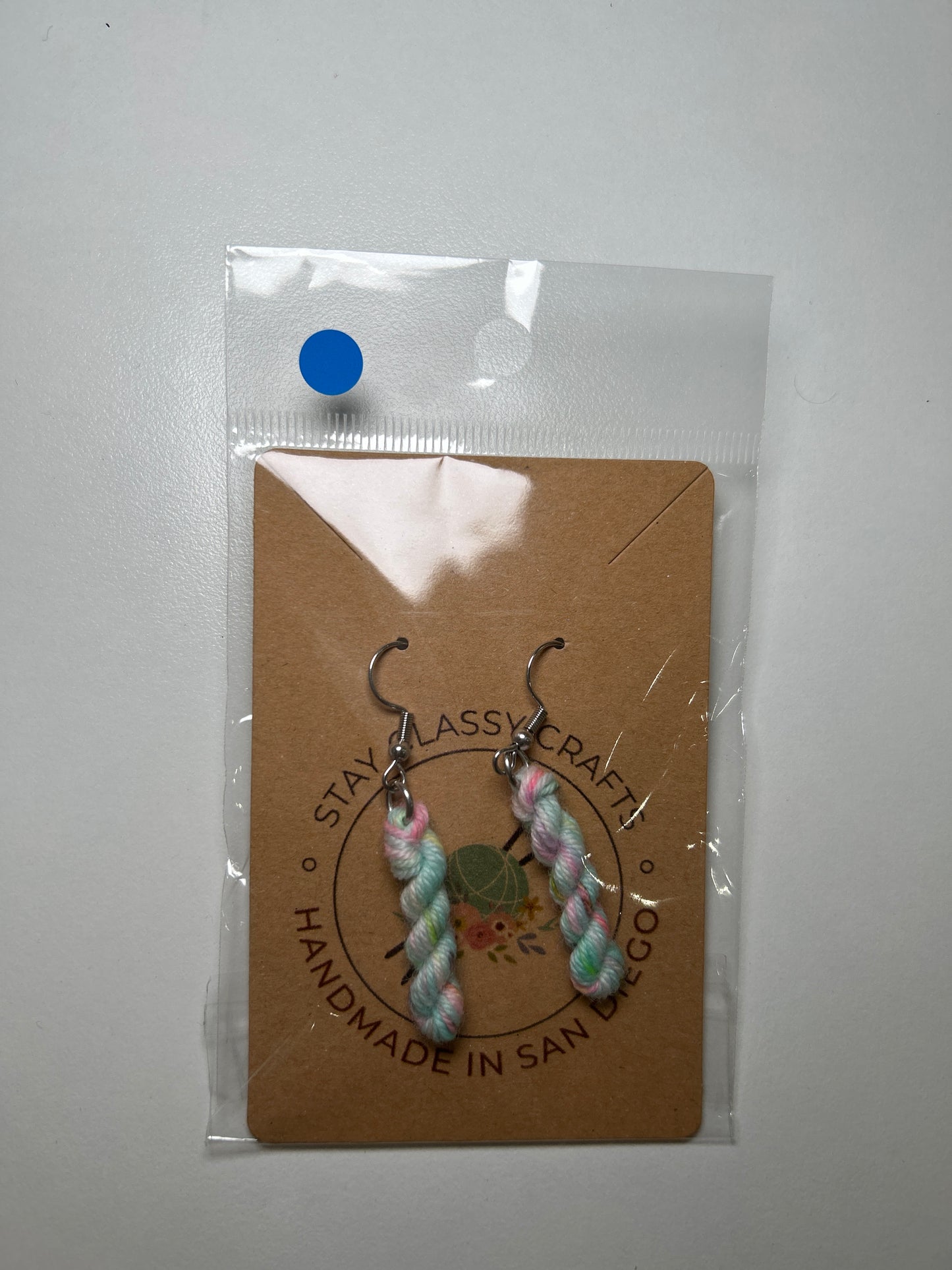 Yarn Skein Earrings