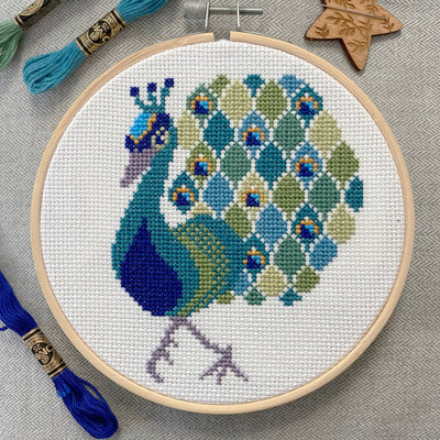 Peppa Peacock - Cross Stitch Kit