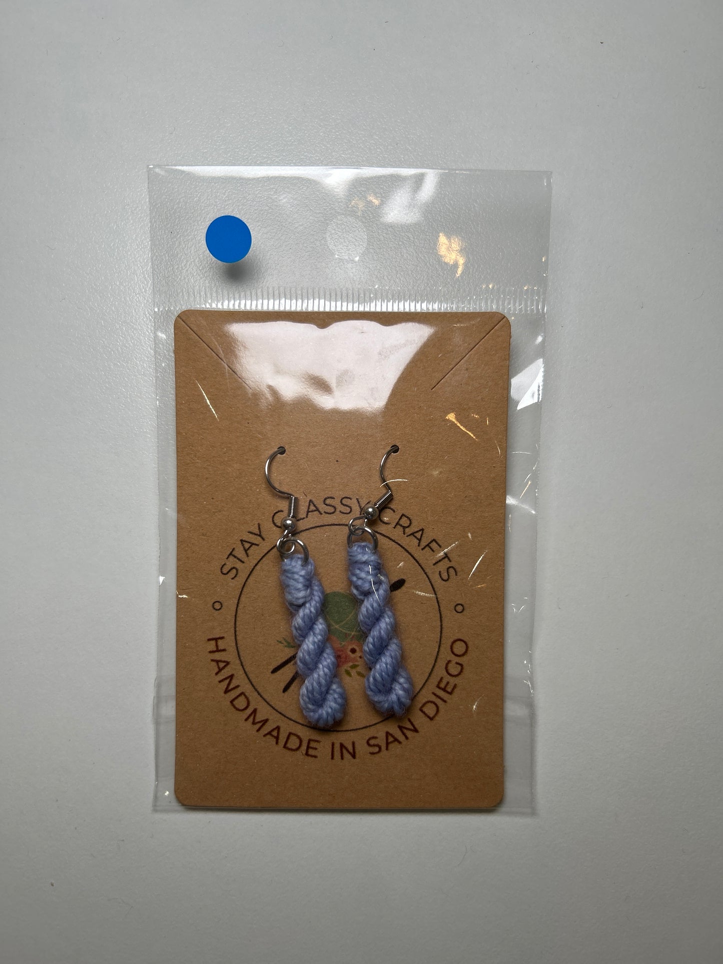 Yarn Skein Earrings