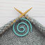 Colorful Spiral Cable Needle