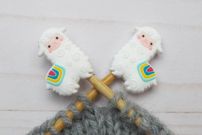 White Llama Stitch Stoppers