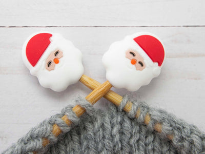 Santa | Stitch Stoppers Knitting Notions Markers Christmas